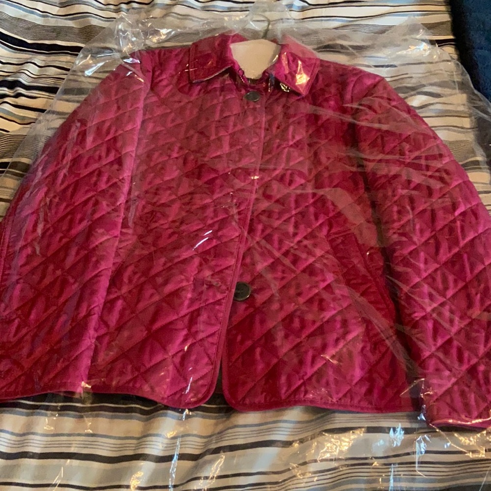 Burberry quilted jacket size M
